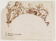 TvB T 176
          <br/>
          Allegorische voorstelling van de maand augustus
          <br/>
          <em>Anoniem</em>